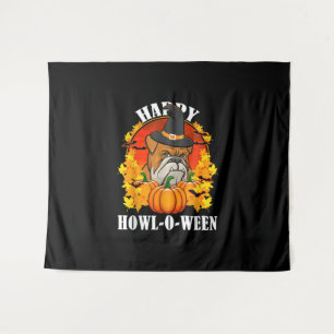 Dog Gift Bulldog Halloween Gift voor Hondenliefh Wandkleed