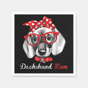 Dog Gift Dachshund Mam Lovely Servet