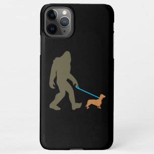 Dog Gift   De Dachshund loopt met wie iPhone 11Pro Max Hoesje