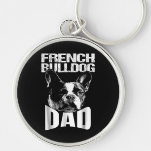 Dog Gift   Franse Bulldog Pap Sleutelhanger