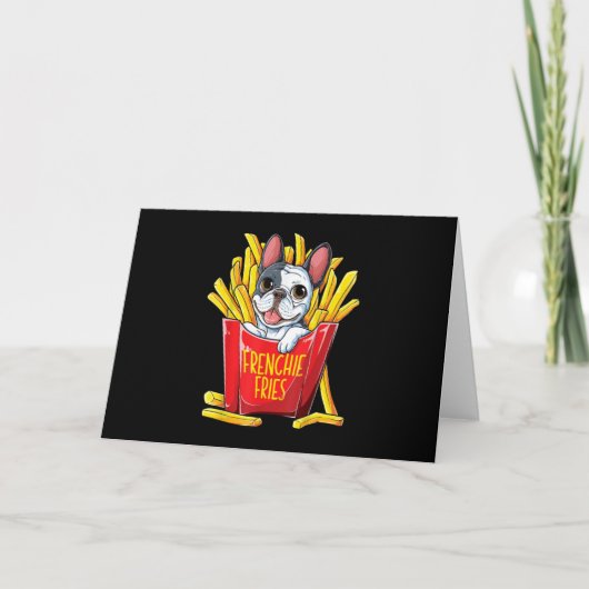 Dog Gift | Frenchie Fries (Voorkant)