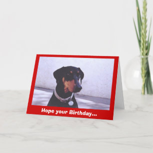 Dog~go Good Birthday.. Kaart