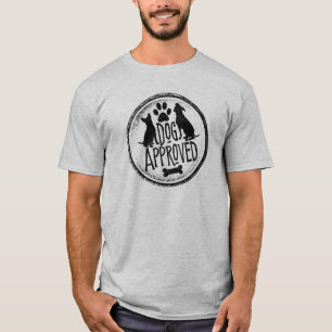 Dog goedgekeurd t-shirt