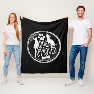 Dog Goedgekeurde fleece Blanket Deken