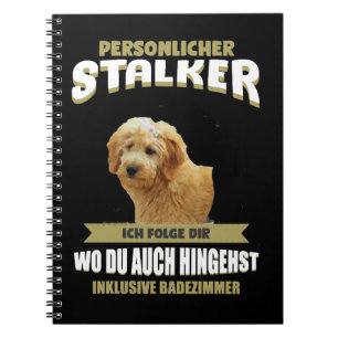 Dog Goldendoele Goldendoedle Dog puppy pet Notitieboek