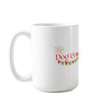 Dog Gone Bookshop Logo Mok-Classic Wit-15oz