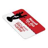 Dog Gone Potty Magnet - laat de hond eruit Magneet (Rechterzijde)