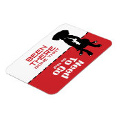 Dog Gone Potty Magnet - laat de hond eruit Magneet (Linkerzijde)