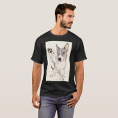 Dog Graphic Mannen T - Shirt (Voorkant volledig)