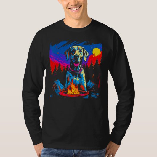 Dog Great Dane Nature T-shirt (Voorkant)