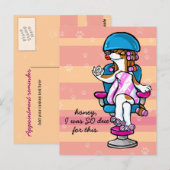 Dog Groomer Afspraakherinnering Briefkaart (Voorkant / Achterkant)