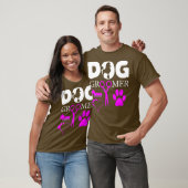Dog Groomer Cute Pet Design met Grooming Kit T-shirt (Unisex)