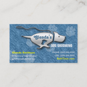 Dog Groomer/Dog Walker/Pet Sitter Visitekaartje