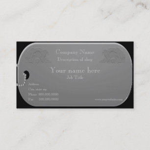 Dog Groomer of Dog Trainer Visitekaartje