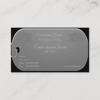 Dog Groomer of Dog Trainer Visitekaartje