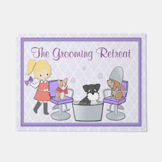 Dog Groomer Pet Salon Deurklep Deurmat
