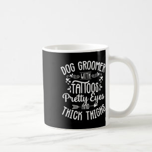Dog Groomer Tattoos  Eyes Pet Grooming Puppy Koffiemok