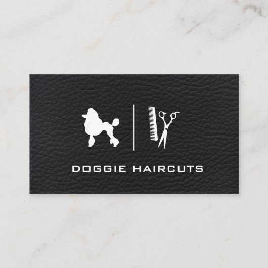 Dog Groomer Visitekaartje (Voorkant)