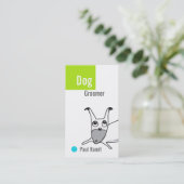 Dog Groomer Visitekaartje (Staand voorkant)