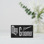 Dog Groomer Visitekaartje (Staand voorkant)