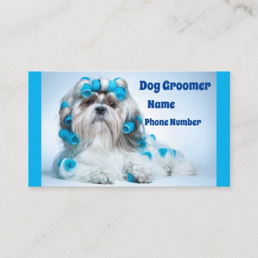 Dog Groomer Visitekaartje (Voorkant)