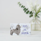 Dog Grooming Afsprakenkaartje (Staand voorkant)