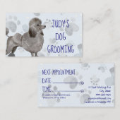 Dog Grooming Afsprakenkaartje (Voorkant / Achterkant)