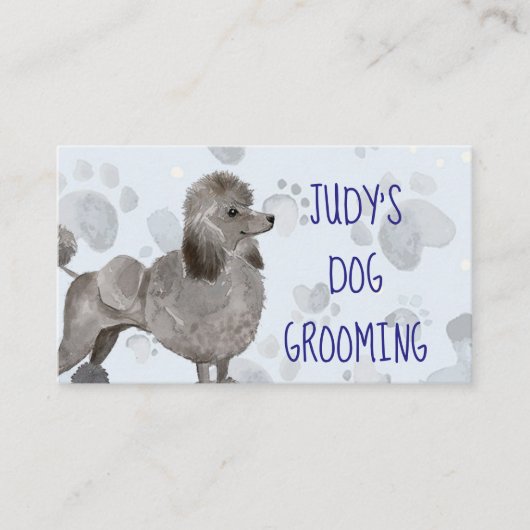 Dog Grooming Afsprakenkaartje (Voorkant)