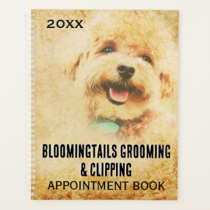 Dog Grooming Business Appointing Book Planner