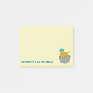 Dog Grooming Business Dog Groomers Personeelsforma Post-it® Notes