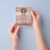 Dog grooming business personalized flyer (Hand)