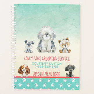 Dog Grooming Dog Spa Appointbook Planner