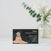 Dog grooming Loyalty Discount Visitekaartje (Staand voorkant)