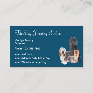 Dog Grooming Professional Groomer Visitekaartje