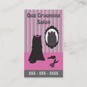 Dog Grooming Rewards Kaart -  (Achterkant)
