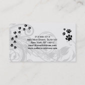 Dog grooming Salon Visitekaartje (Achterkant)