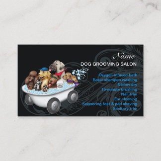Dog grooming Salon Visitekaartje