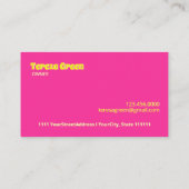 Dog Grooming Visitekaartje (Achterkant)