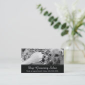 Dog Grooming Visitekaartje -  (Staand voorkant)