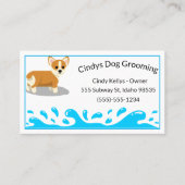 Dog Grooming Visitekaartje (Voorkant)