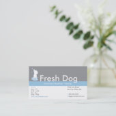 Dog Grooming Visitekaartje Loyalty Card (Staand voorkant)