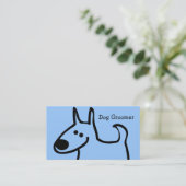 Dog Grooming Visitekaartjes (Staand voorkant)