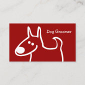 Dog Grooming Visitekaartjes (Voorkant)