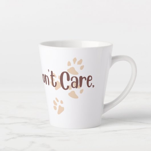Dog Hair Don’t Care Mug (Droite)