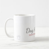 Dog Hair Heals Mug - Comfort Gift for Dog Lovers (Gauche)