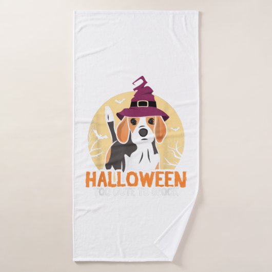 Dog Halloween Badhanddoek (Badhanddoek)