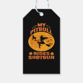 Dog Halloween Cadeaulabel (Voorkant)