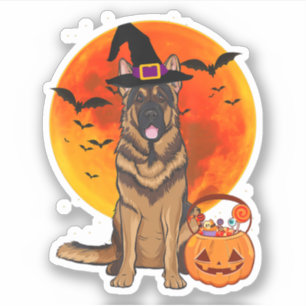 Dog Halloween Sticker