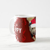 Dog Happy Holiday Mug (Devant gauche)