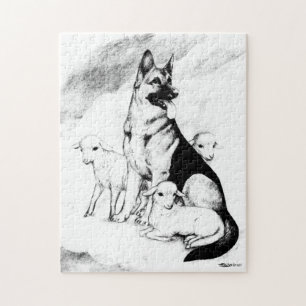 Dog Heaven, de Master's Flock Legpuzzel